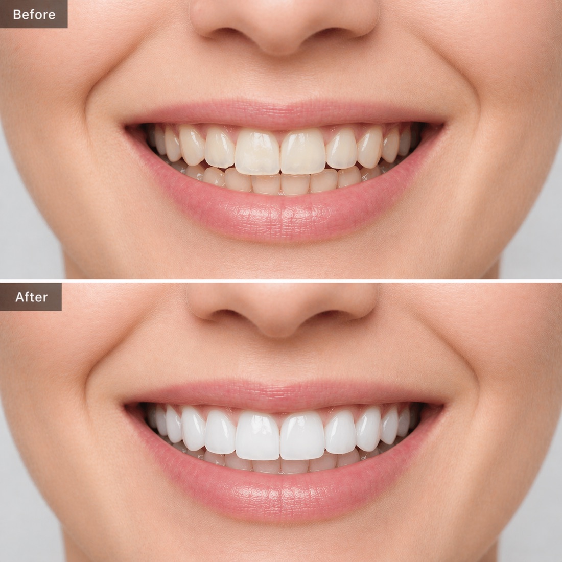 Before and after pediatric dentistry for La Palma patients